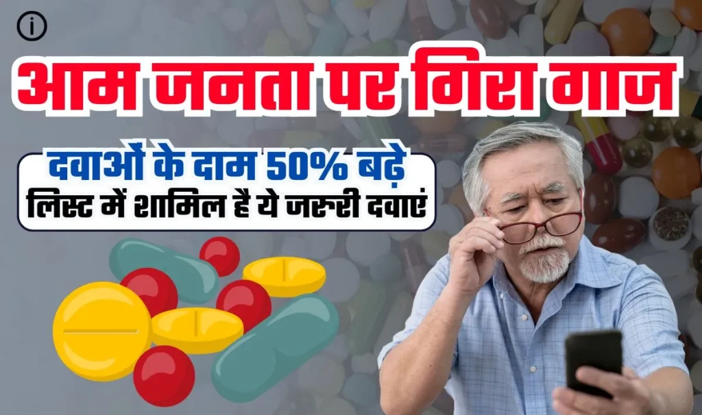 Medicine Price Hike in India— आम जनता पर सरकार का फिर चलेगा डंडा, कुछ ख़ास दवाओं के दाम में 50% तक की वृद्धि, NPPA से मिली मंजूरी